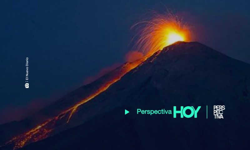 Alertan caída de ceniza por erupción del volcán Pacaya