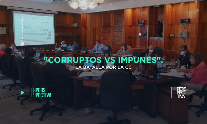 «Corruptos vs Impunes». La batalla por la CC