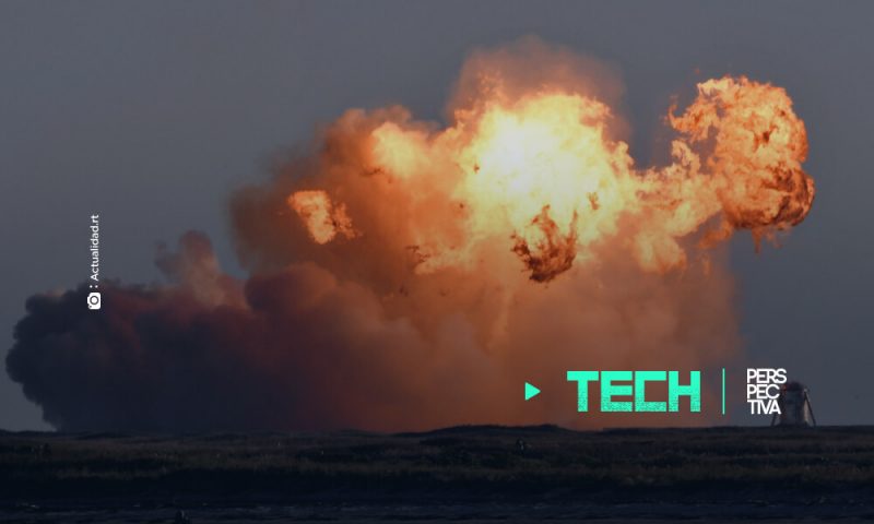SpaceX : Prototipo de cohete explota después de aterrizar