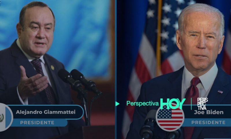 Giammattei y Joe Biden conversan vía telefónica