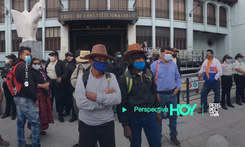 Primer día de manifestación: piden anular designación de magistrados