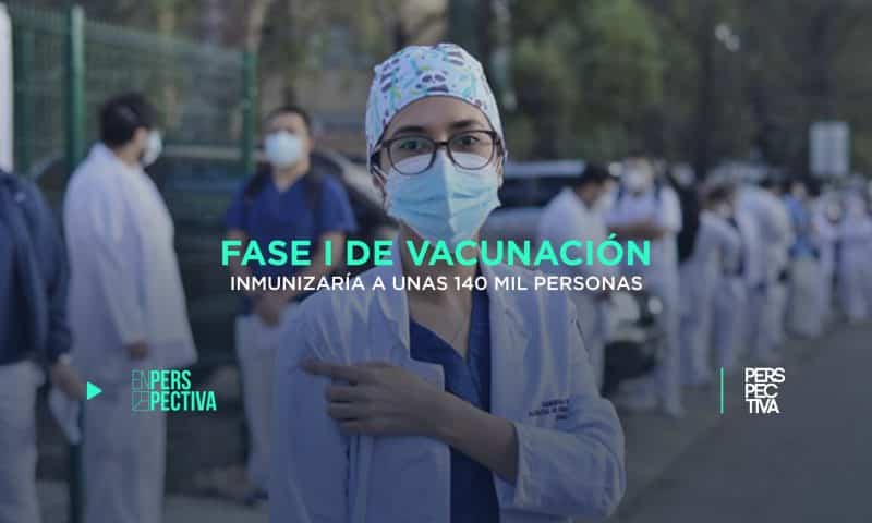 Fase I de vacunación inmunizaría a unas 140 mil personas