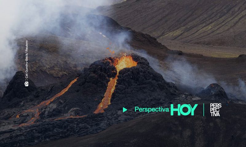 Volcán vuelve a entrar en erupción cerca de la capital de Islandia