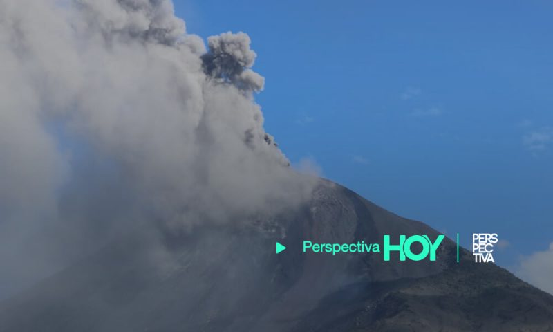 Conred transmite en vivo explosiones del Volcán Pacaya