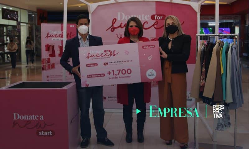 La Pradera y Dress for Success entregan donativo para transformar la vida de 250 mujeres