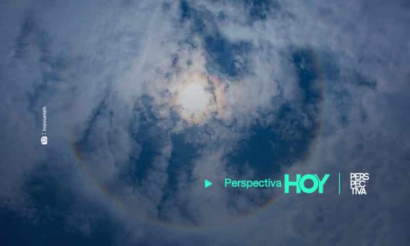 Halo solar: mensajero de lluvia