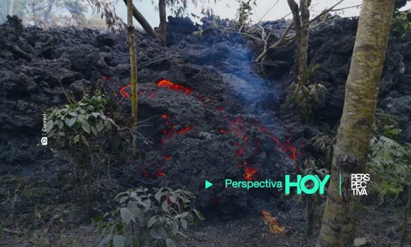 Volcán de Pacaya: lava pone en riesgo plantaciones de café