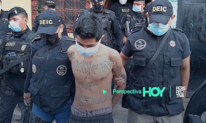 Fuerzas de Seguridad capturan a 22 miembros de la mara 18