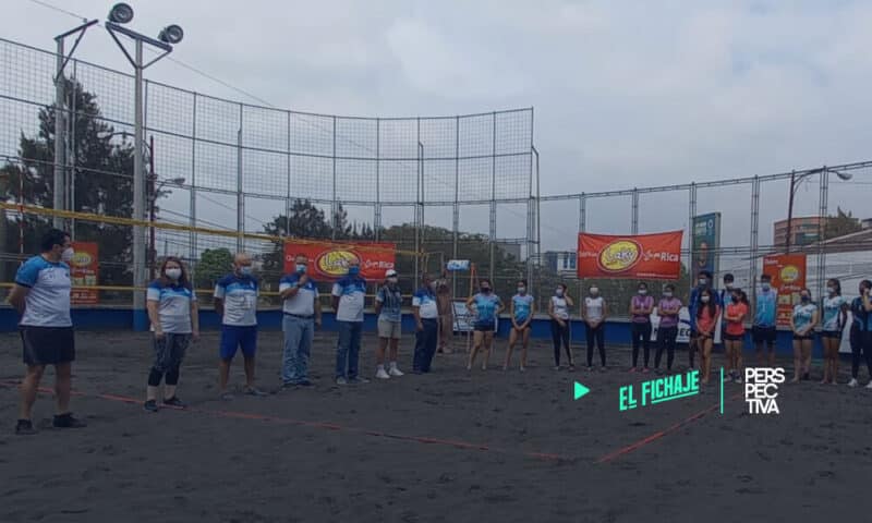 Más de veinte atletas iniciaron la Liga Nacional de Voleibol de Playa