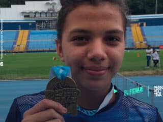 María André Chacón logró romper un récord nacional (1)