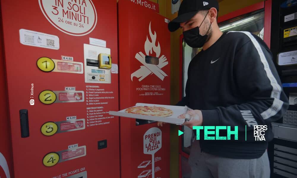 máquina de Mr. Go Pizza