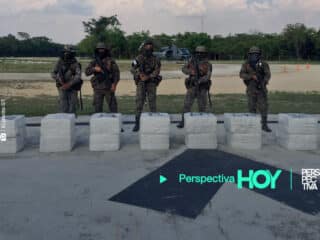 Ejército traslada  cargamento de droga incautado en San Andrés Petén