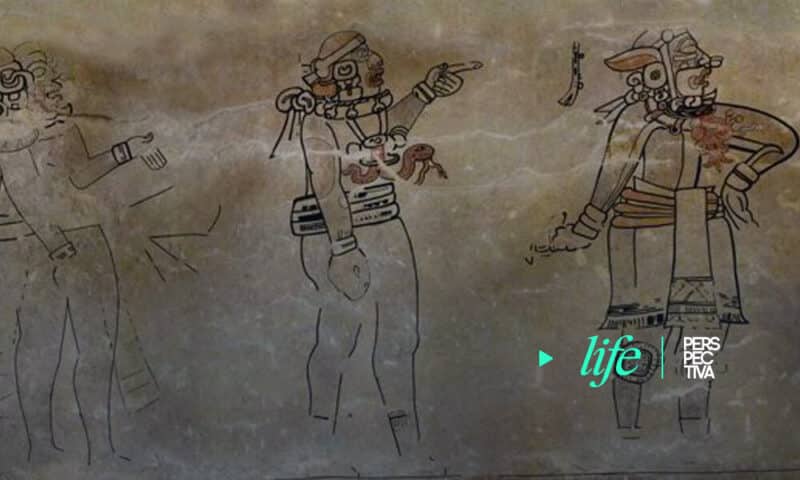 Destacan nuevas interpretaciones del “Mural de jugadores de pelota” de Tikal