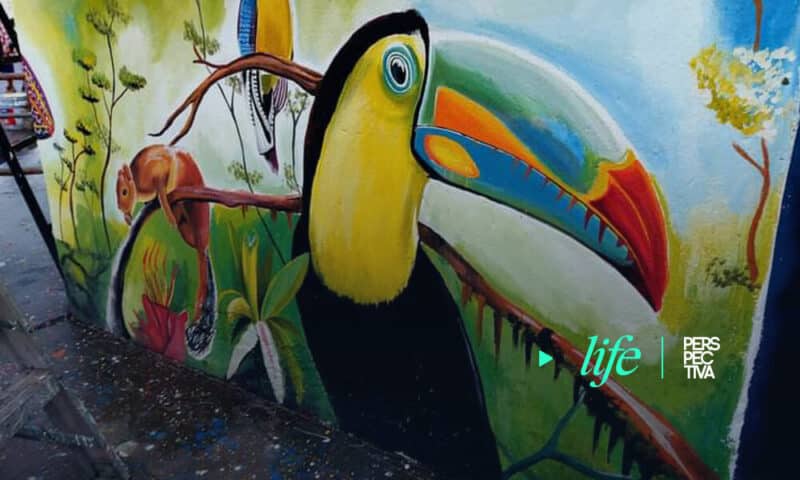 Inauguran mural "Hecho en Chimal"