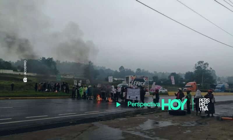 Bloquean Libramiento de Chimaltenango para exigir resarcimiento