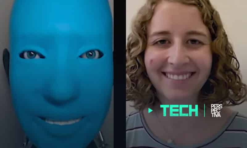 eva el robot que sonríe