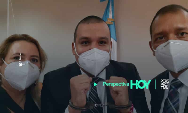 Solórzano Foppa es beneficiado con medida sustitutiva