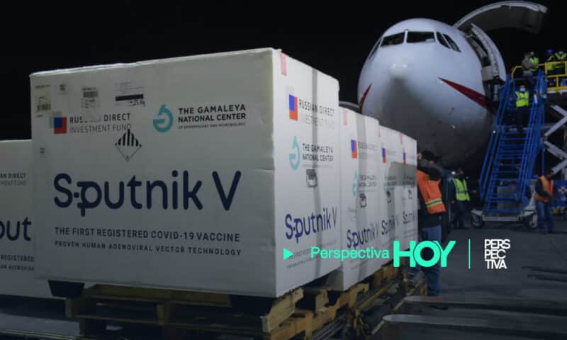 tercer cargamento de sputnik