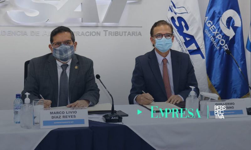 AGEXPORT y SAT firman convenio para fortalecer transparencia en procesos de exportación