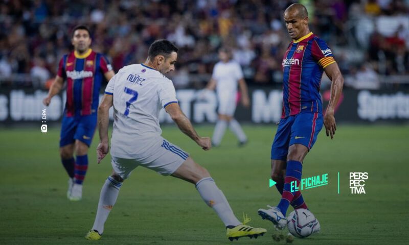 El Real Madrid se impone al FC Barcelona en el 'Clásico de Leyendas'