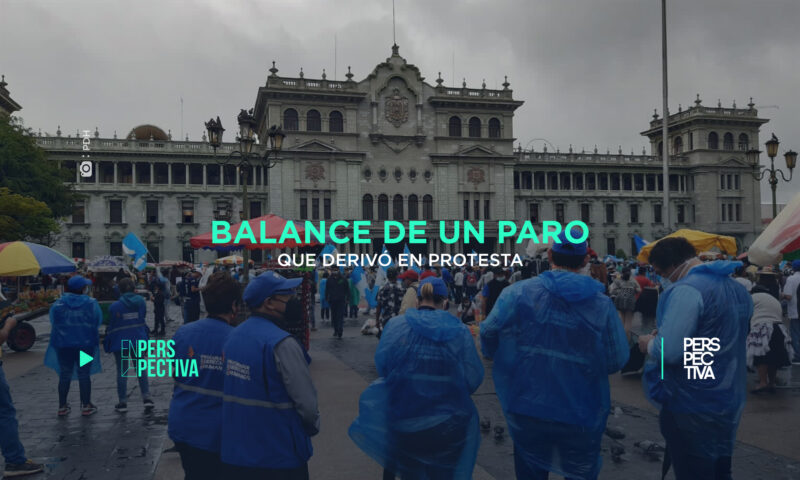 Balance de un paro que derivó en protesta
