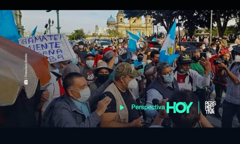 agreden a periodista durante manifestación