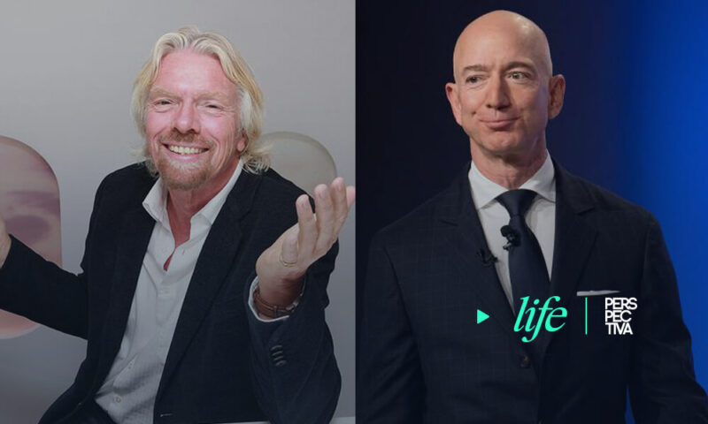 Carrera por el espacio: los multimillonarios Bezos y Branson listos para viajar al espacio
