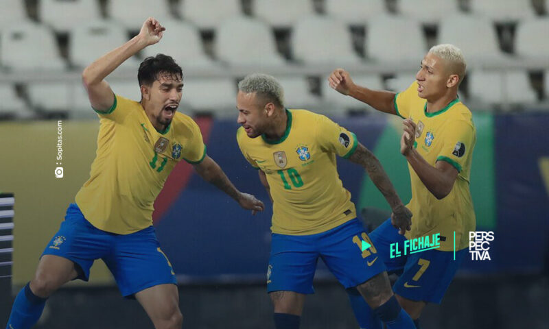 Brasil se mete en la final con un gol de Paquetá ante Perú