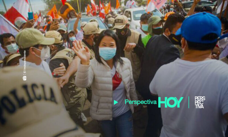 Fujimori y sus seguidores manifiestan contra la "consumación del fraude" en las elecciones de Perú