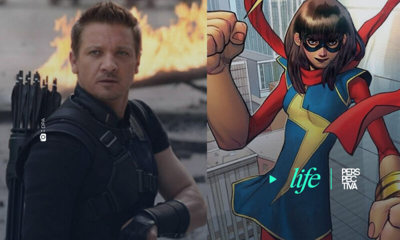 Hawkeye (Ojo de Halcón) y Ms. Marvel