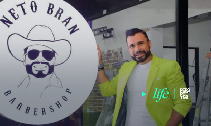 Neto Bran “cumple su sueño de abrir una barbería”