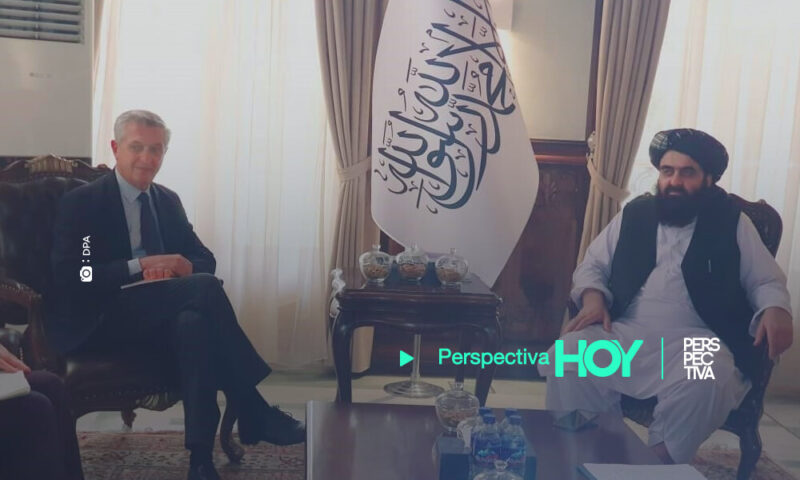 Los talibán se reúnen con el jefe de ACNUR y defienden unas relaciones "positivas" con todos los países