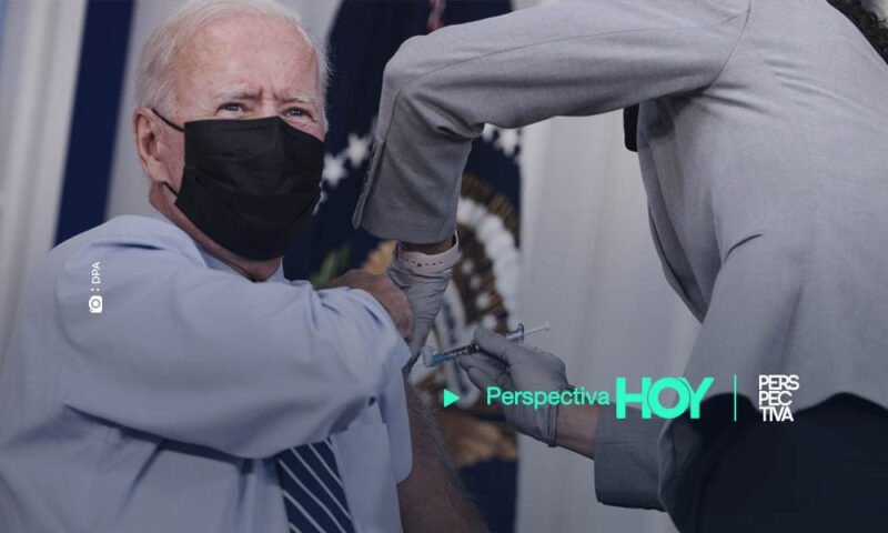 Biden recibe la tercera dosis de la vacuna contra la COVID-19