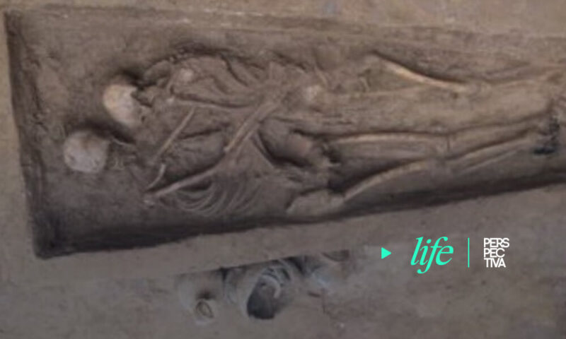 Un entierro en pareja de 1.500 años en China dejó huella de su amor