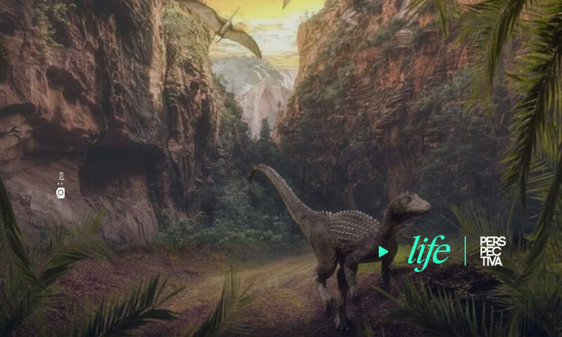 Los volcanes favorecieron el ascenso de los dinosaurios