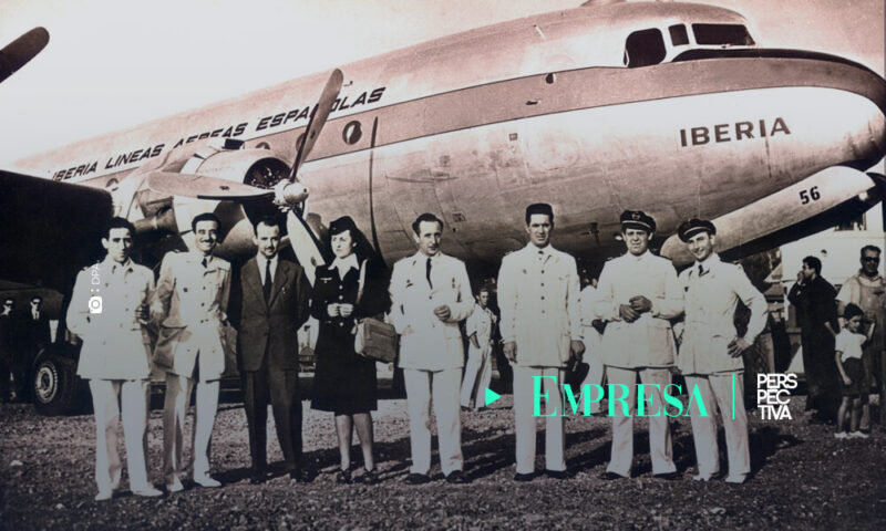 Iberia celebra el 75 aniversario de sus vuelos con América Latina