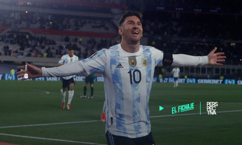 Messi impone nueva marca, superando al astro Pelé