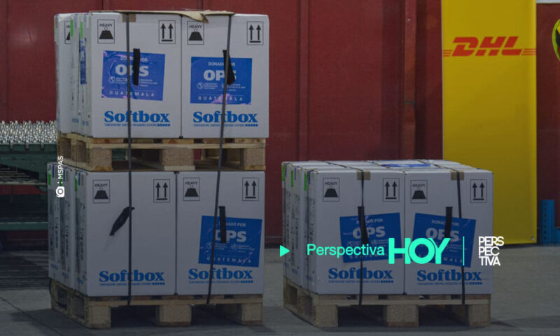 Llegan a Guatemala 169 mil dosis de Pfizer