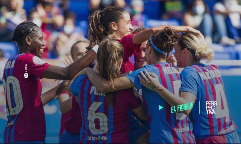 Champions femenino- FC Barcelona golea al Arsenal