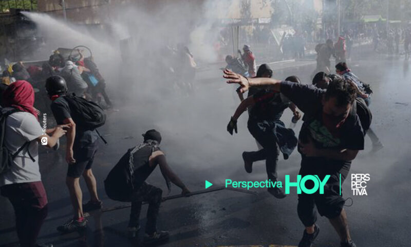 Protestas en Chile dejan dos muertos y 450 detenidos