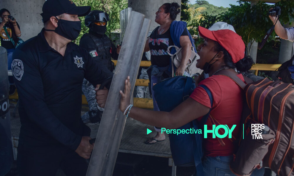 Una caravana de miles de migrantes avanza hacia Ciudad de México