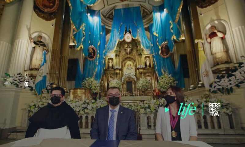 declaran celebración virgen del rosario