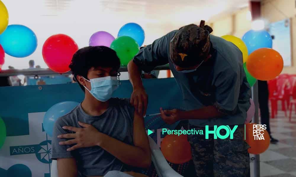 Ejército vacuna a menores de edad