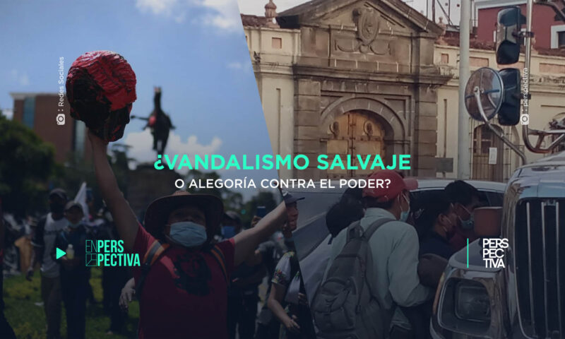 ¿Vandalismo salvaje o alegoría contra el poder?