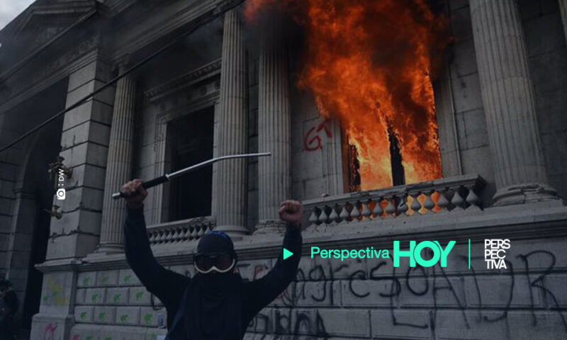 MP realiza capturas por quema del Congreso del #21N