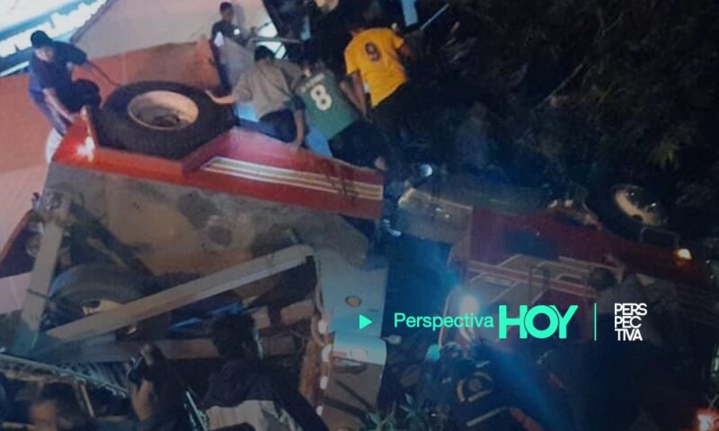 Grave accidente en Ruta Interamericana