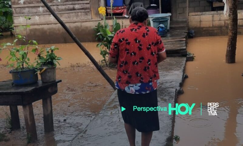 Lluvias ocasionan inundaciones en Izabal