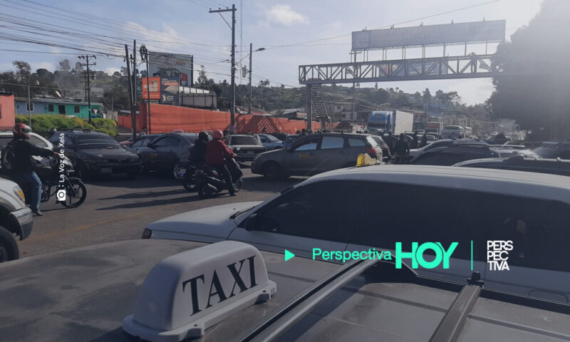 Transportistas realizan bloqueos en Guatemala