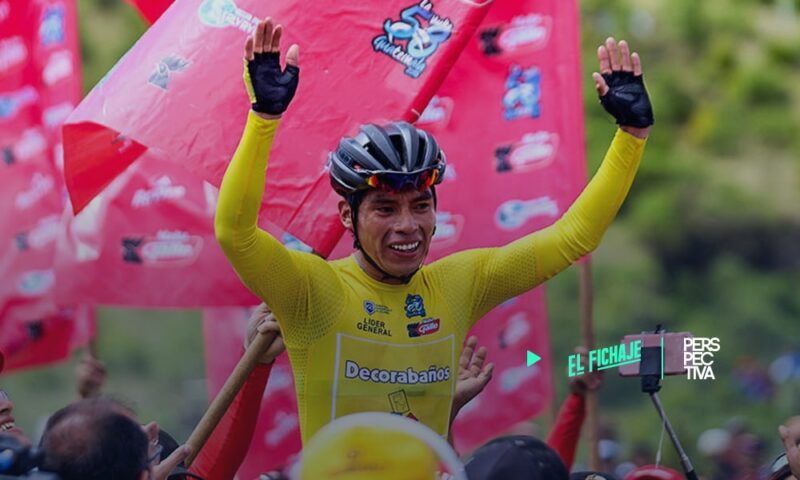 Campeón de la Vuelta Ciclística sufre accidente
