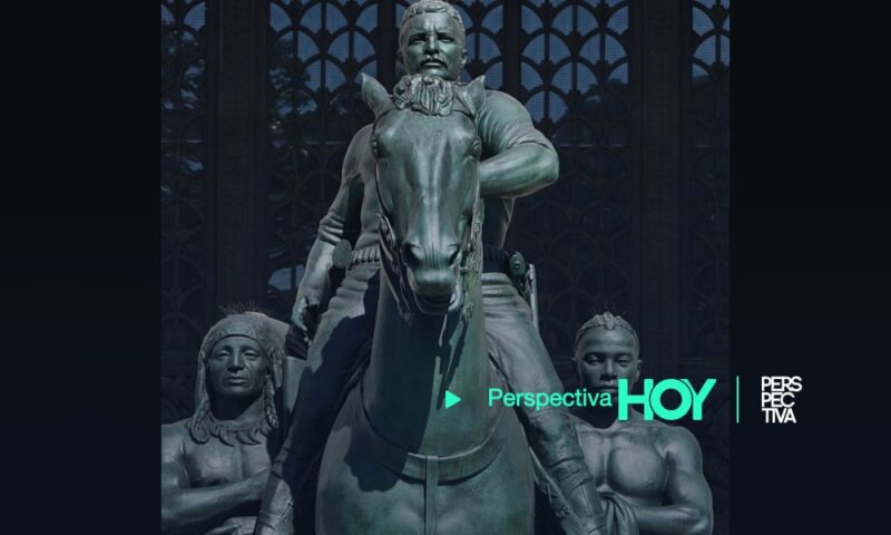 Retiran estatua de Theodore Roosevelt por considerarla racista